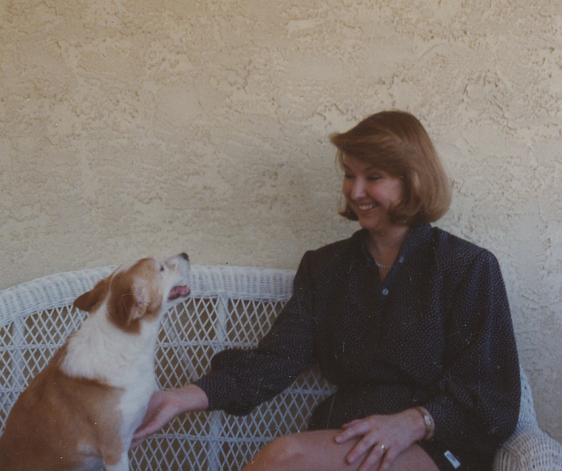 Ann James Massey & Soleil (Soleil means sun in French) circa 1987
Photo by Fred K. James