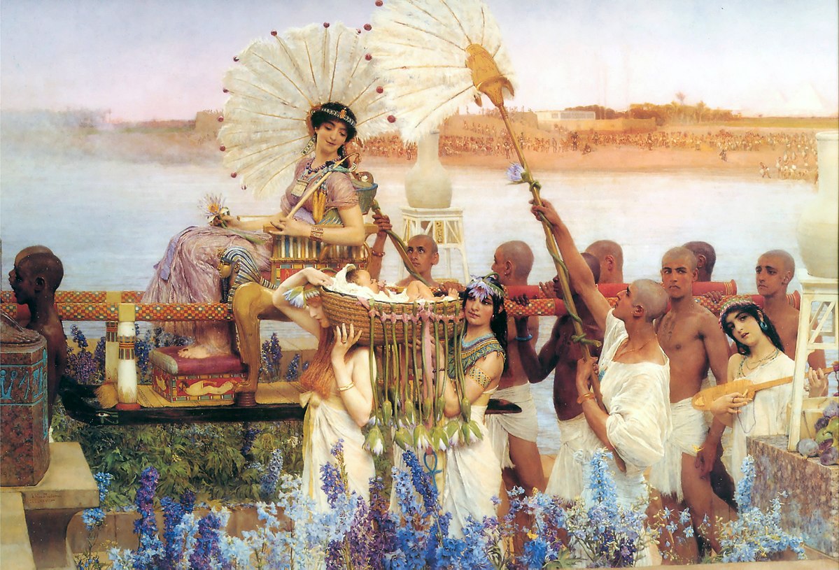 The Finding of Moses 1904  Lawrence Alma-Tadema, Private collection