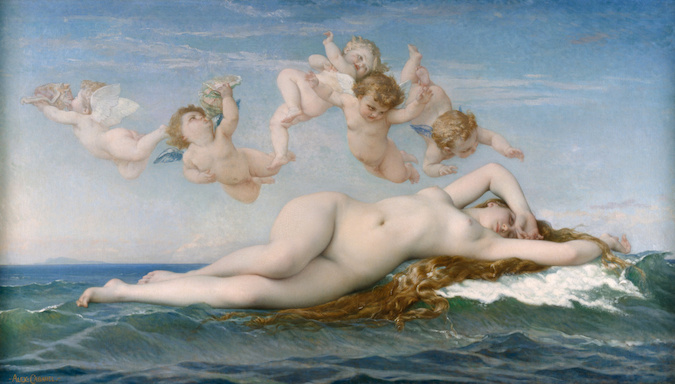 The Birth of Venus 1863 Alexandre Cabanel, Musée d'Orsay