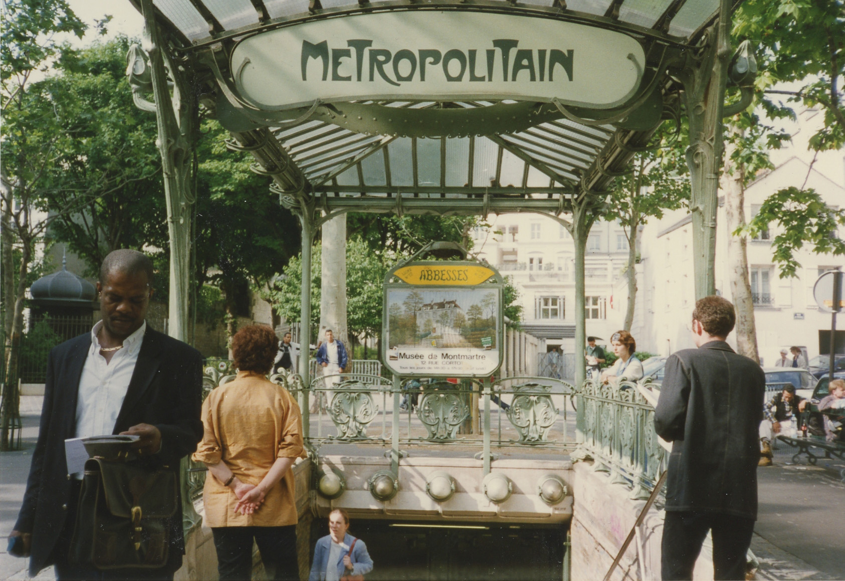 Metro Abbesses Montmartre 
Photo  Ann James Massey