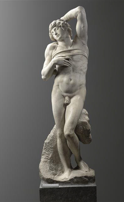 The Dying Slave 1513-15 Michelangelo Buonarroti, Musée du Louvre